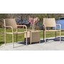 Bobby utembelset med bord (stapelbar) - Natur konstrotting + Flckborttagare fr mbler