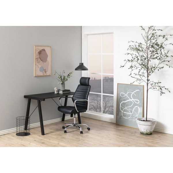 Bureau Typhoon 125x65 cm - Noir Bureau Typhoon 125x65 cm - Noir