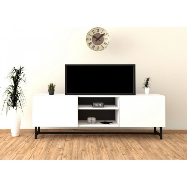 Tugi TV-bänk - Vit Tugi TV-bänk - Vit