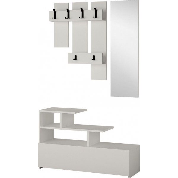 Vesty hallmöbel - Vit Vesty hallmöbel - Vit