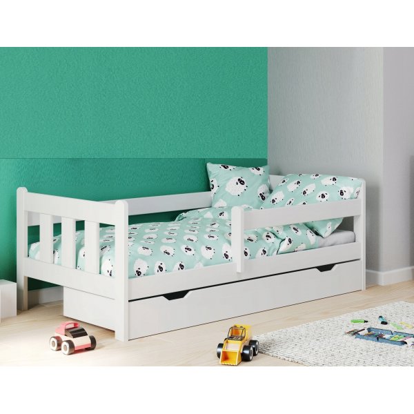 Vempo sängram 160x80 cm - Vit Vempo sängram 160x80 cm - Vit