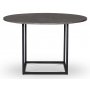Sintorp runt matbord 115 cm - Betong (Exklusivt laminat) + Mbeltassar