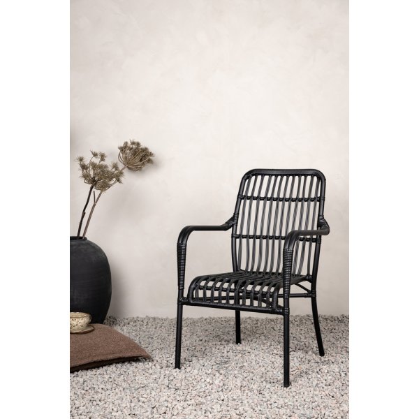 Rizal fåtölj - Svart Rizal fåtölj - Svart