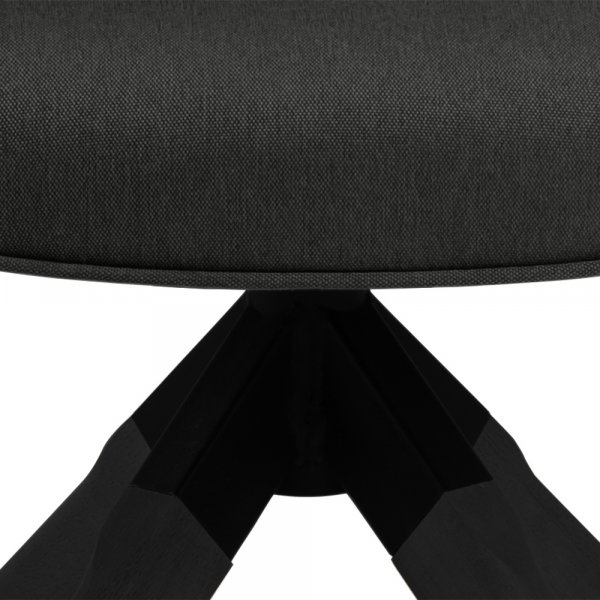 Fauteuil Aura - Gris foncé/noir Fauteuil Aura - Gris foncé/noir