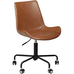 Hype kontorsstol - Vintage ljusbrun