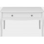 Barok salontafel 96,5 x 68,5 cm - Wit