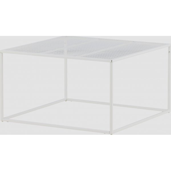 Netz soffbord 80 x 80 cm - Vit Netz soffbord 80 x 80 cm - Vit