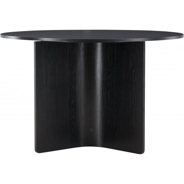 Table à manger Tyresö Ø120 cm - Noir Table à manger Tyresö Ø120 cm - Noir