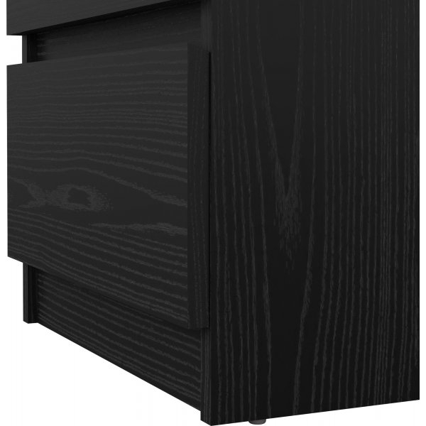 Naia sängbord 2 - Svart ask Naia sängbord 2 - Svart ask