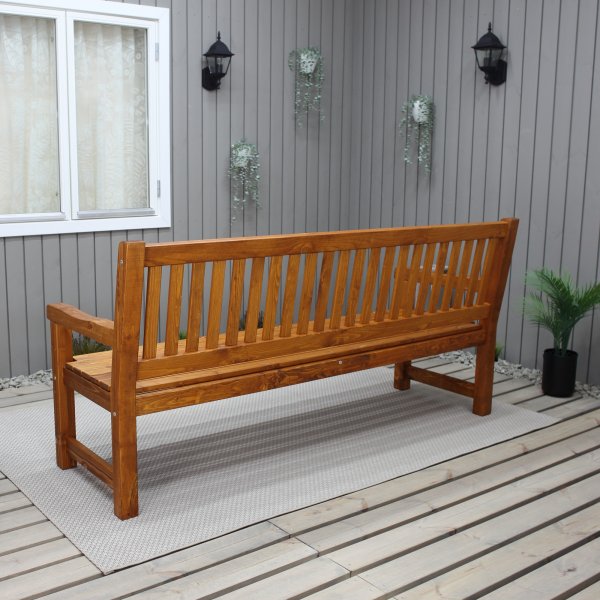 Brooklyn sittbänk - Cappuccino Brooklyn sittbänk - Cappuccino