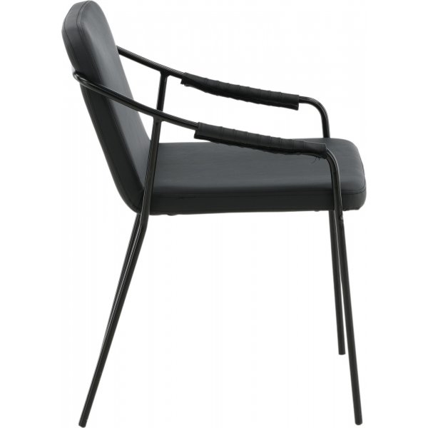Chaise Rival - PU Noir