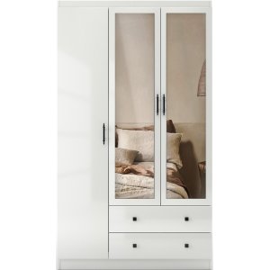 Armoire Lavinia 105 x 50 x 210 cm - Blanc