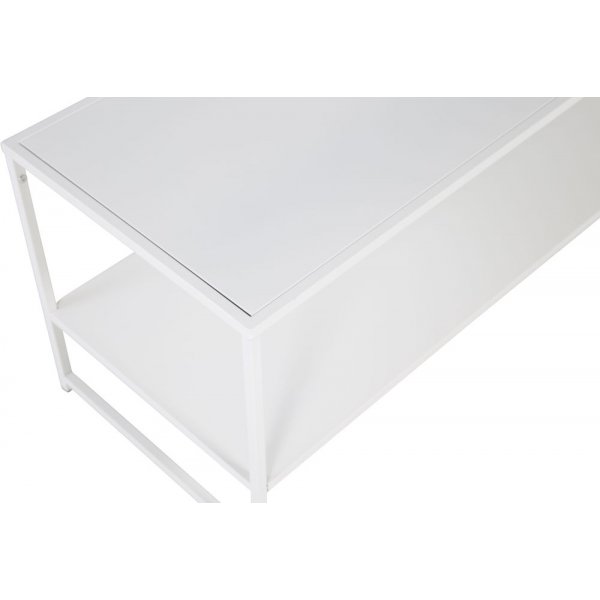 Träne soffbord 101,6 x 43,2 cm - Vit Träne soffbord 101,6 x 43,2 cm - Vit