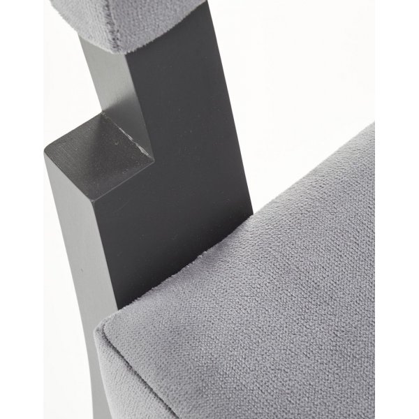 Chaise de salle  manger Daly - Gris