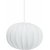 Abat-jour de plafond Hilma Jersey - Blanc cass - 40 cm