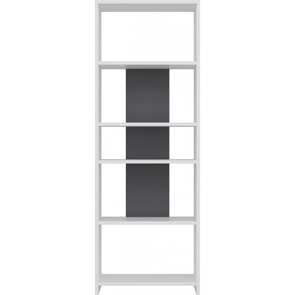 Dio bokhylla - Vit/antracit Dio bokhylla - Vit/antracit