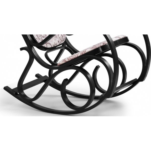 Fauteuil à bascule confort - Wengé Fauteuil à bascule confort - Wengé