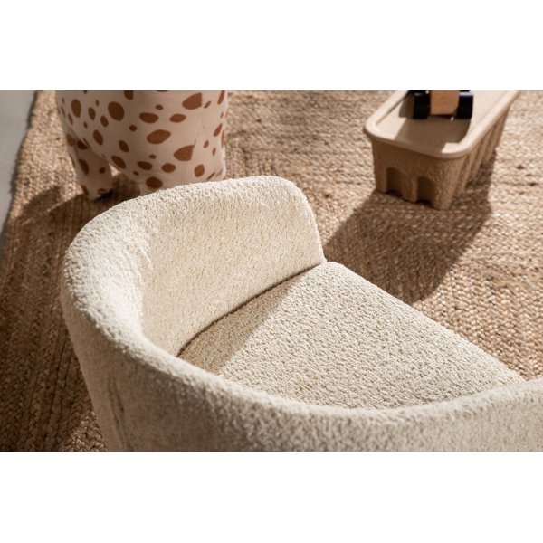 Fluffy barnfåtölj - Vit Fluffy barnfåtölj - Vit