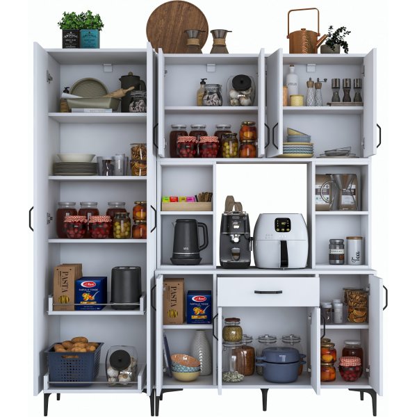 Armoire Jericho 146 - Blanc Armoire Jericho 146 - Blanc