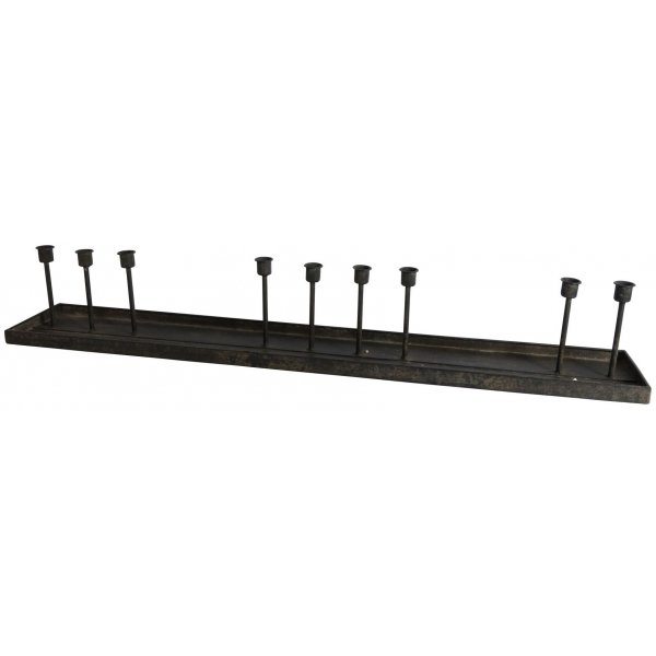 Ljusstake fr 9 st ljus - Vintage