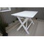 Hav�ng matbord 125 cm - Vit
