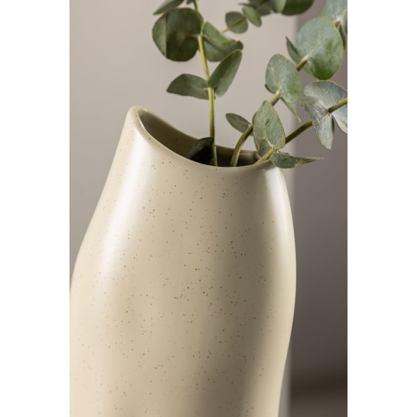Vase Ernst - Beige/Noir Vase Ernst - Beige/Noir