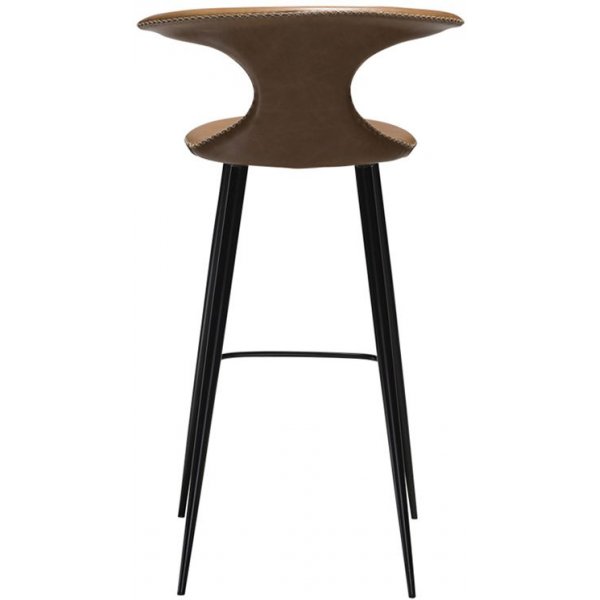 Flair barstol i Brunt läder SH 77 cm Flair barstol i Brunt läder SH 77 cm
