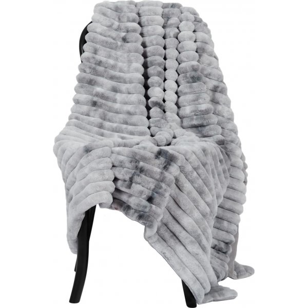 Stripy pläd Grå - 120 x 180 cm Stripy pläd Grå - 120 x 180 cm