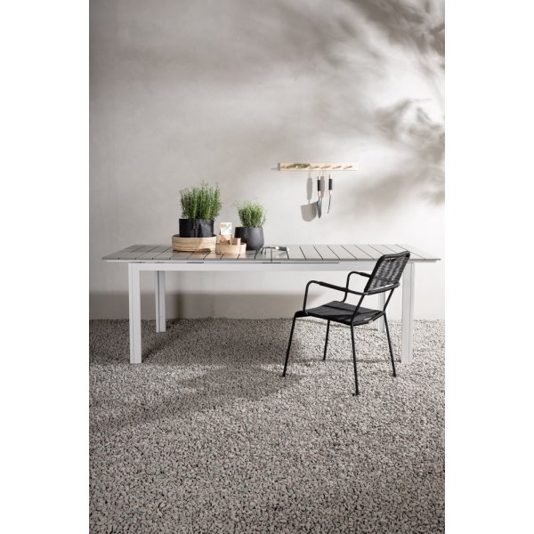 Levels matbord 229 x 100 cm - Grå/Vit Levels matbord 229 x 100 cm - Grå/Vit