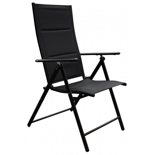 Matgrupp 4 stolar och matbord 150 x 90 cm svart/gr� - Las Vegas