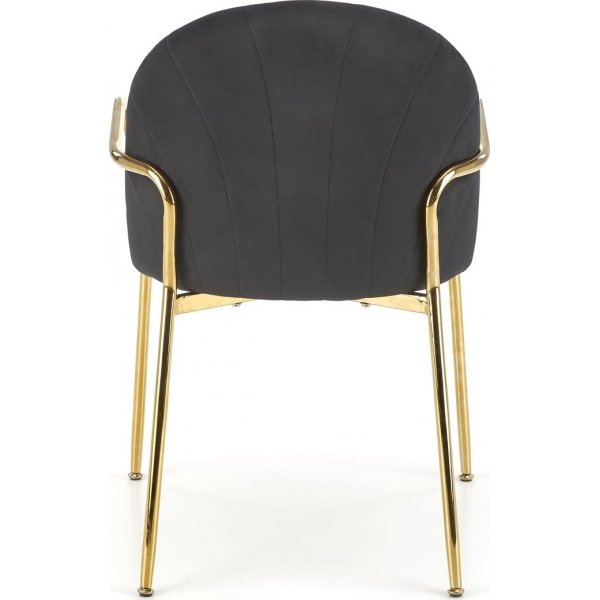 Cadeira eetkamerstoel 500 - Beige/zwart Cadeira eetkamerstoel 500 - Beige/zwart
