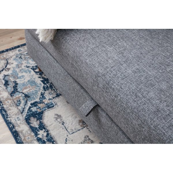 Canapé-lit 3 places Eca - Gris Canapé-lit 3 places Eca - Gris