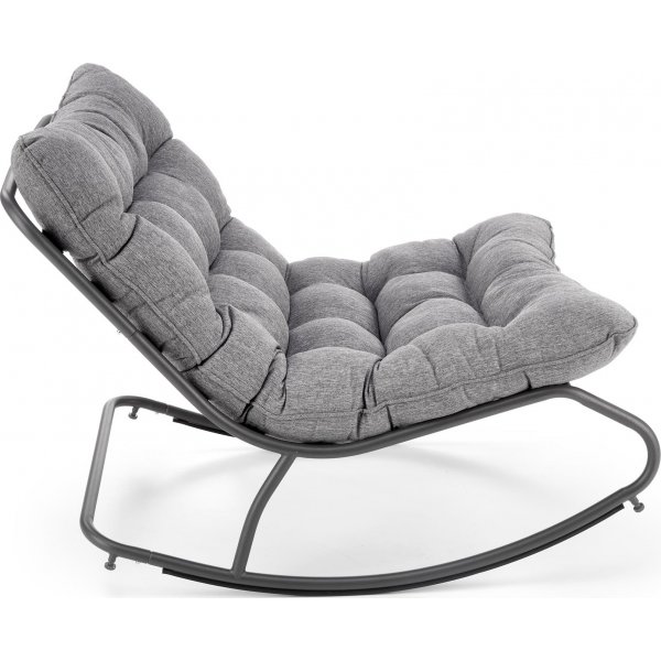 Fauteuil à bascule Gatto - Gris Fauteuil à bascule Gatto - Gris