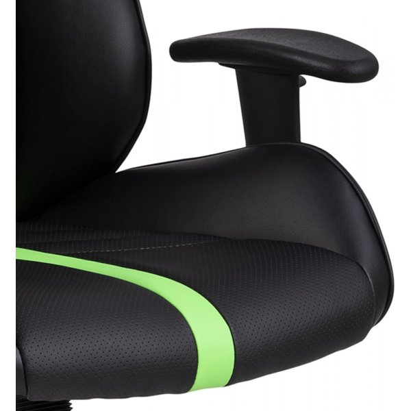 Chaise gaming Cobblestone - Noir/vert Chaise gaming Cobblestone - Noir/vert