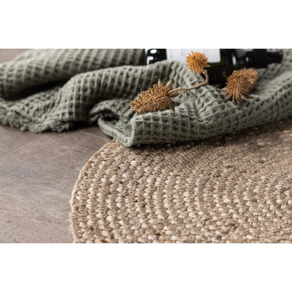 Olijf vloerkleed - Jute Olijf vloerkleed - Jute