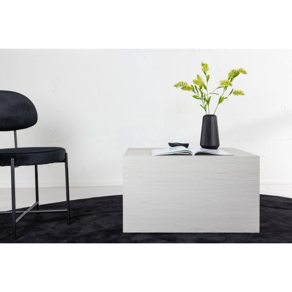 Table basse York 80 x 60 cm - Chaux