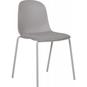 Chaise de salle  manger Madalena - Gris clair