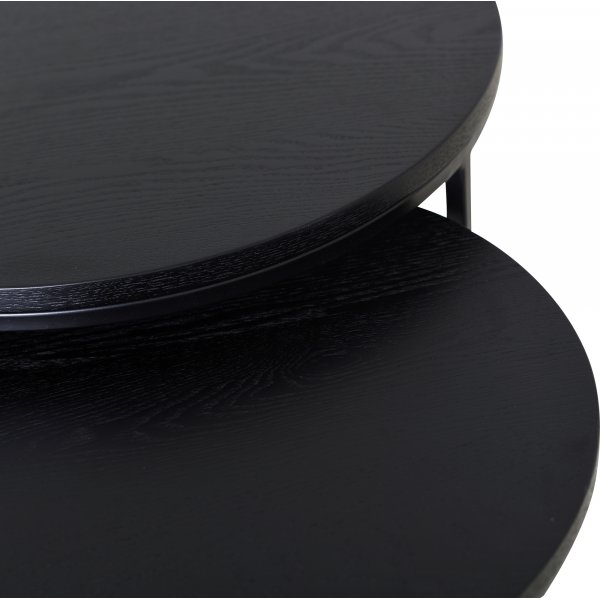 Duett soffbord �49/45 cm - Svart