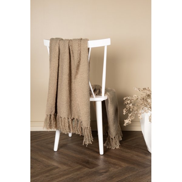 Sten pläd 130x170 cm - Beige Sten pläd 130x170 cm - Beige