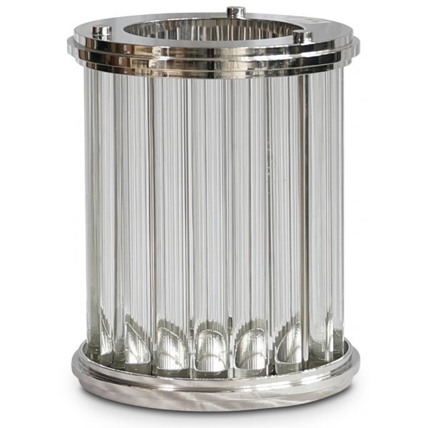 Villa Hurricane lykta med glasstavar - 40 cm