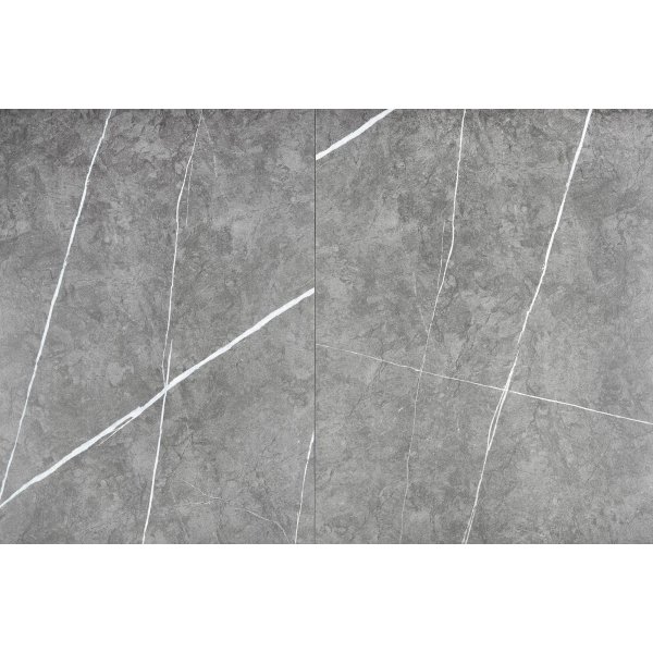 Muscat eettafel 120-160 x 120 cm - Grijs marmer/lichtgrijs/goud Muscat eettafel 120-160 x 120 cm - Grijs marmer/lichtgrijs/goud