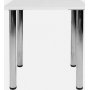 Mikla matbord 75 x 75 cm - Vit