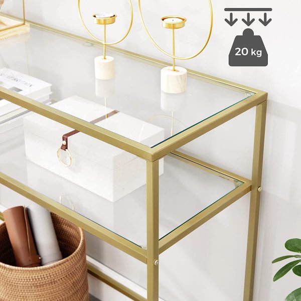 Laleh konsolbord 100 x 35 cm - Guld Laleh konsolbord 100 x 35 cm - Guld