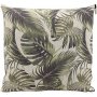 Monstera kuddfodral 45x45 cm - Natur