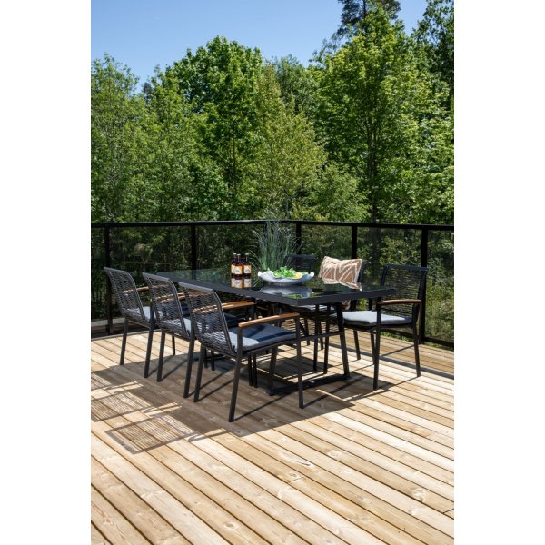 Dallas eetkamerstoel - Zwart Dallas eetkamerstoel - Zwart