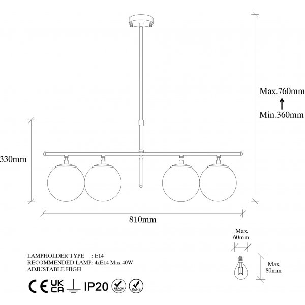 Plafonnier Rosy 10775 - Noir/blanc Plafonnier Rosy 10775 - Noir/blanc