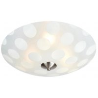 Dots takplafond 43 cm - Frostat glas Dots takplafond 43 cm - Frostat glas