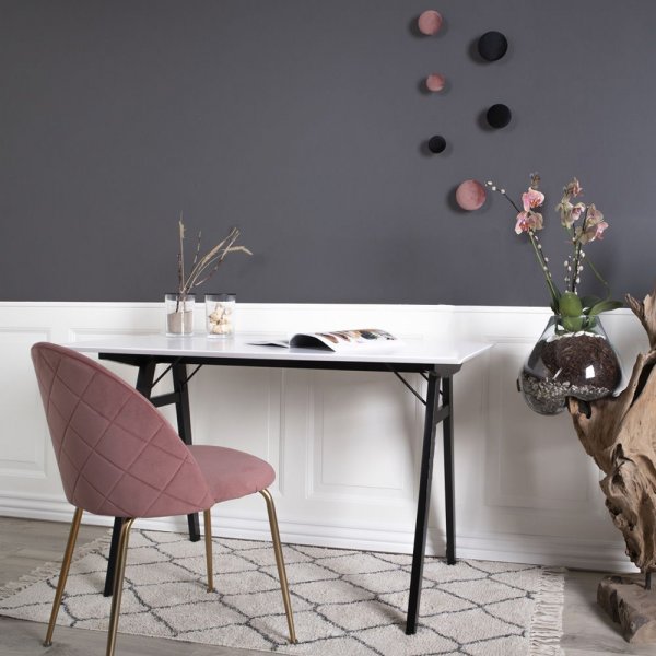 Geneve Matstol - Rosa/mssing