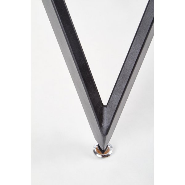 Table à manger ronde Metical 120 cm - Chêne/noir Table à manger ronde Metical 120 cm - Chêne/noir