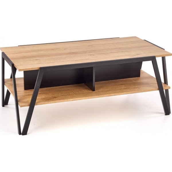 Pavia soffbord 113x 63 cm - Ek/svart